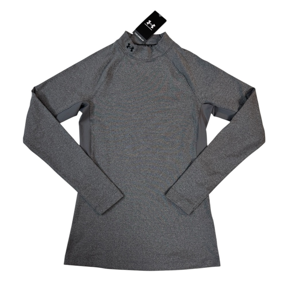 Under Armour Women's Charcoal ColdGear Long Sleeve Small